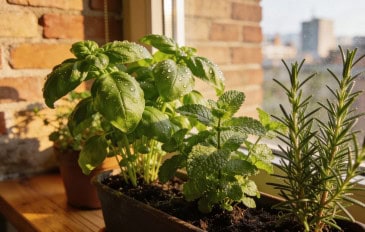Ervas fáceis de cultivar na janela que ajudam o corpo e acalmam a mente