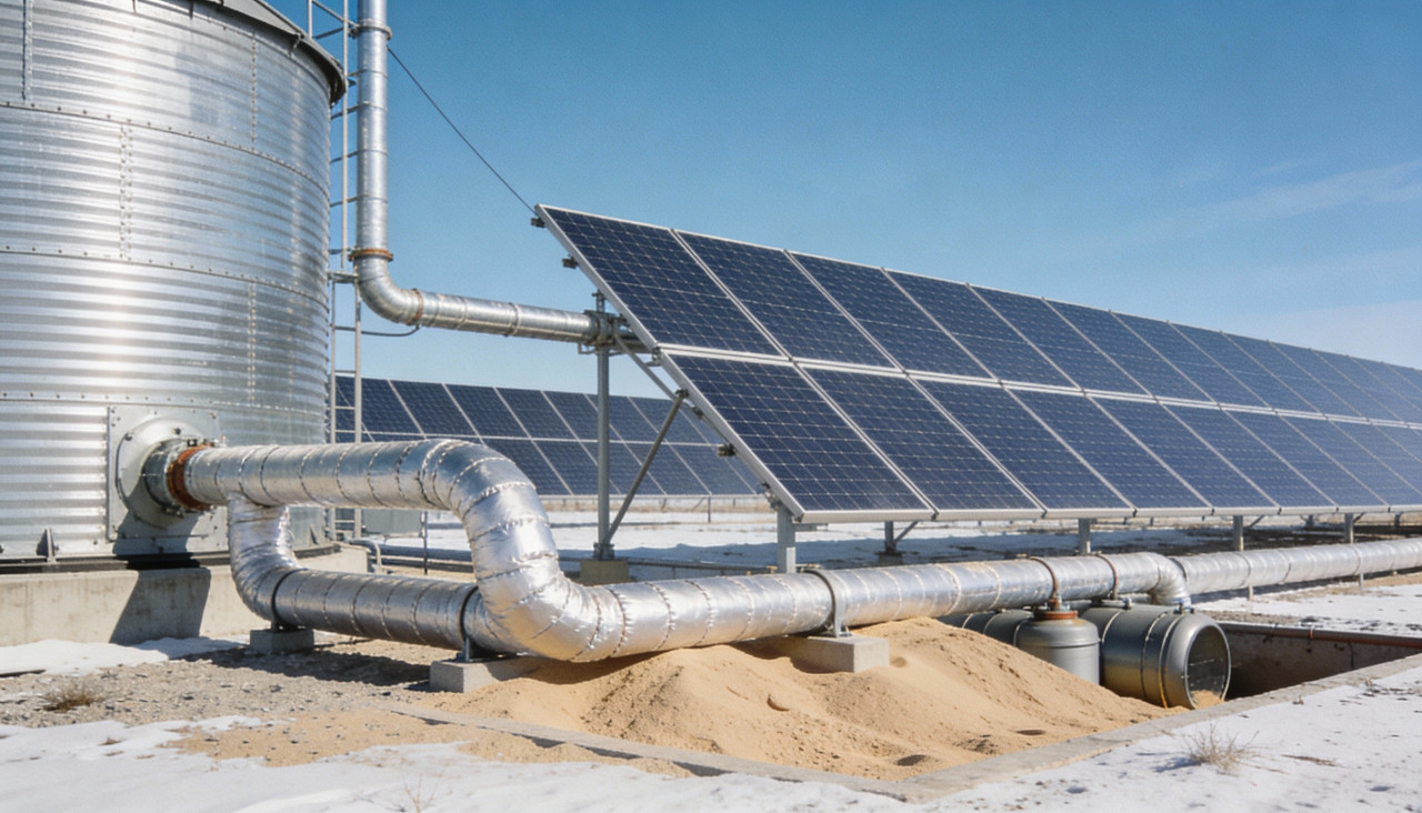 Essa tecnologia com areia ajuda a armazenar calor do sol e mudar o jeito de morar