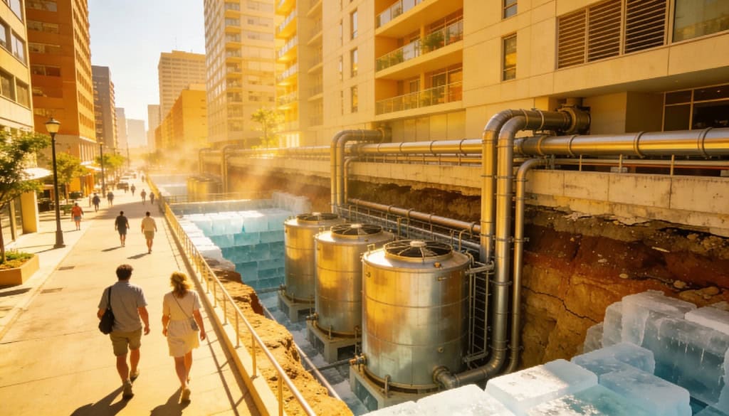 Como o gelo artificial pode ajudar a resfriar cidades inteiras