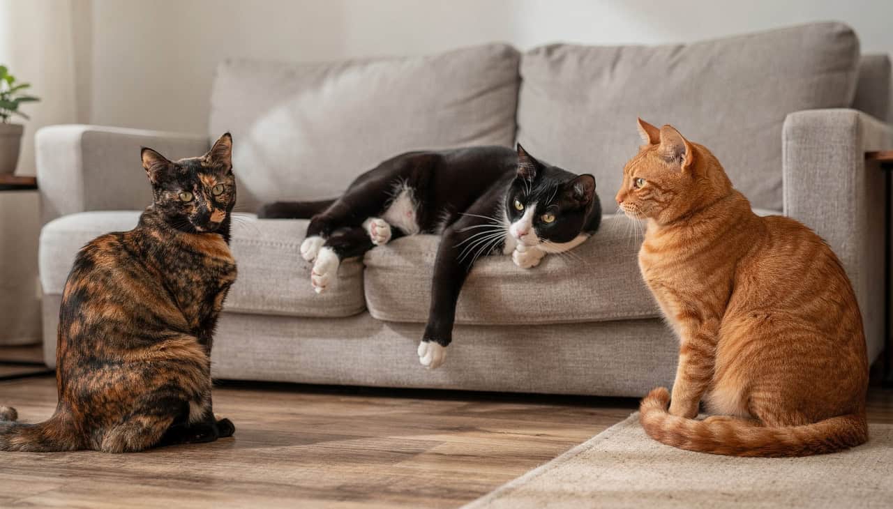 A cor do pelo do gato pode indicar se ele é mais bravo ou carinhoso