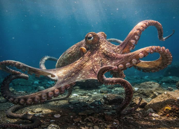 A ciência descobre que os polvos são inteligentes ao ponto de conseguirem resolver problemas complexos feito por humanos