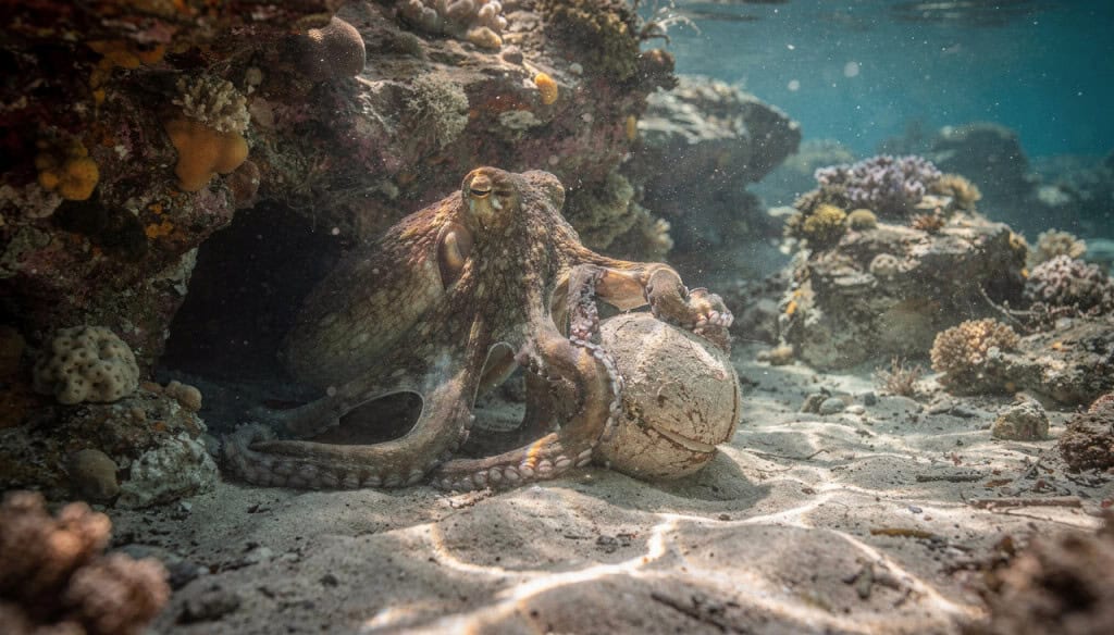 A ciência descobre que os polvos são inteligentes ao ponto de conseguirem resolver problemas complexos feito por humanos