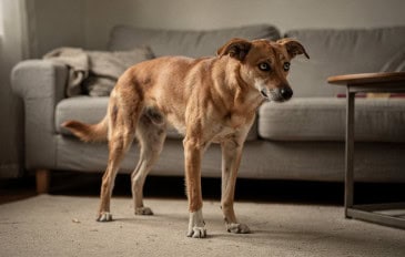 Os sinais corporais que o cachorro dá quando está tentando dizer que precisa de ajuda