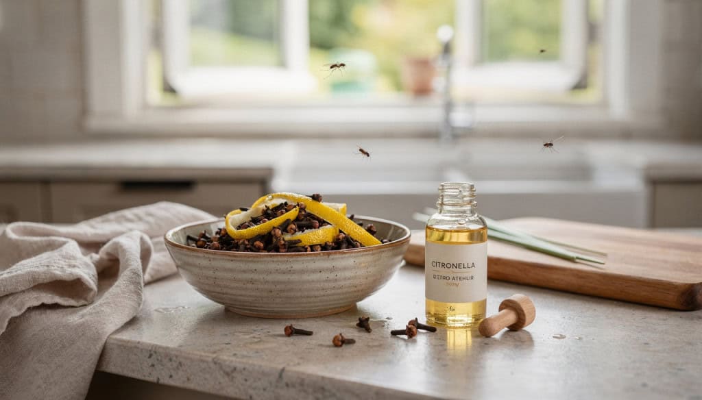 Repelentes naturais que ajudam a afastar formigas e mosquitos da casa