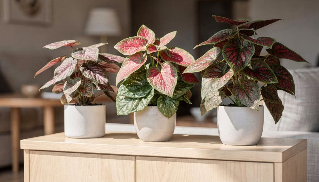 Essas plantas de folhas coloridas melhoram o humor e o visual da casa