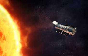 hubble perto do sol