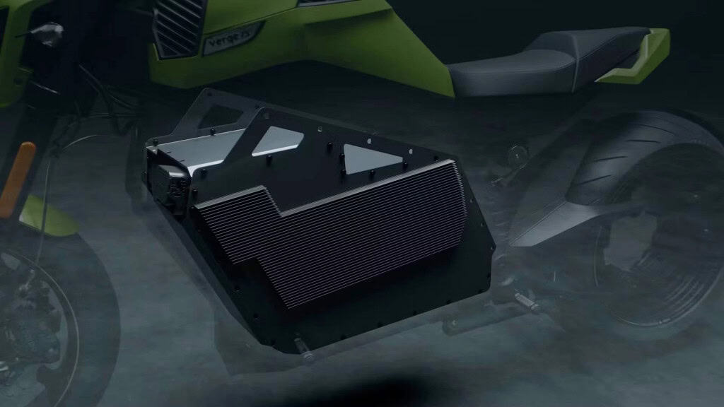 Bateria acoplada ao veículo