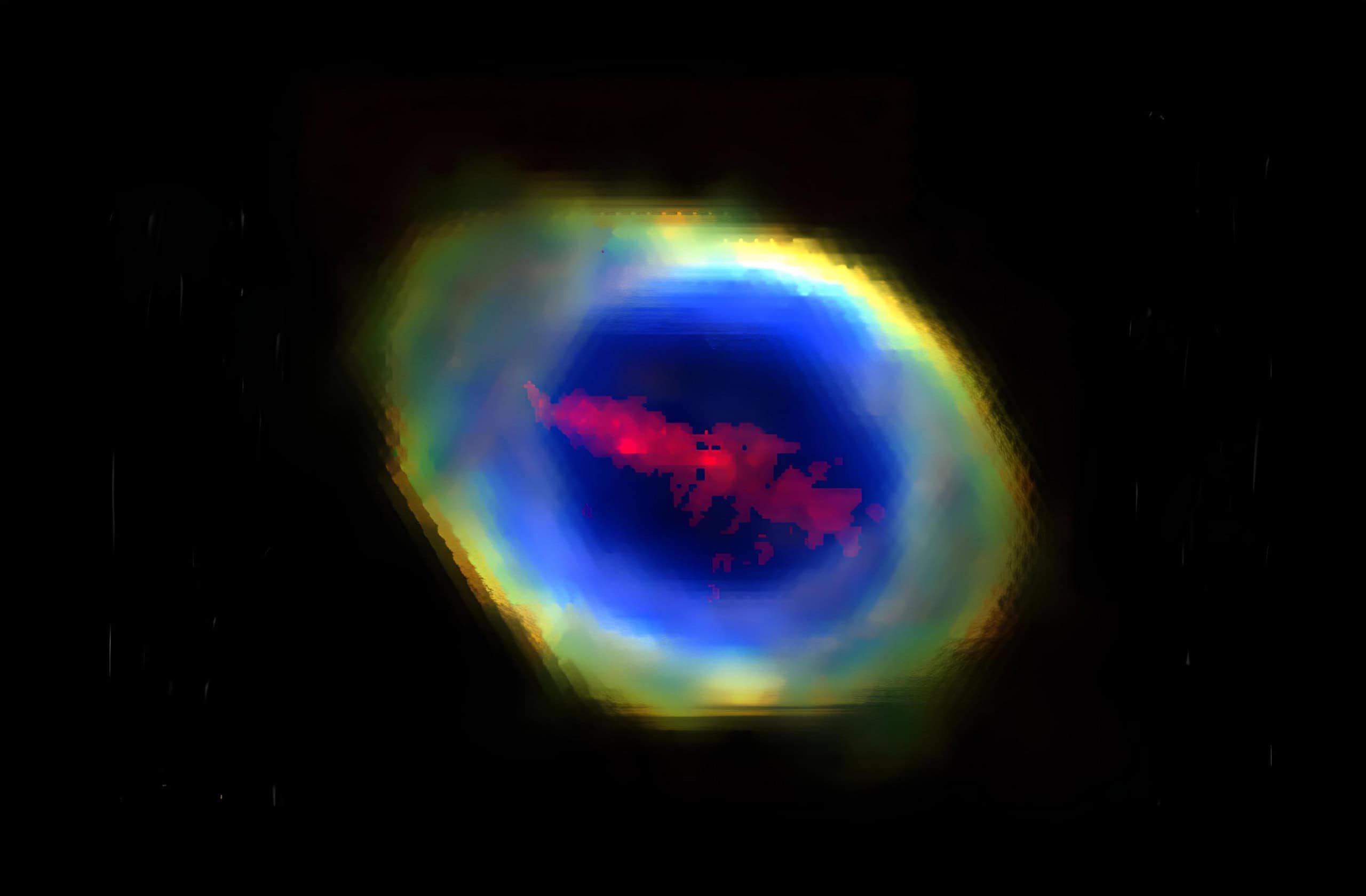 Nebulosa famosa exibe intrigante ‘faixa’ de ferro nunca antes observada