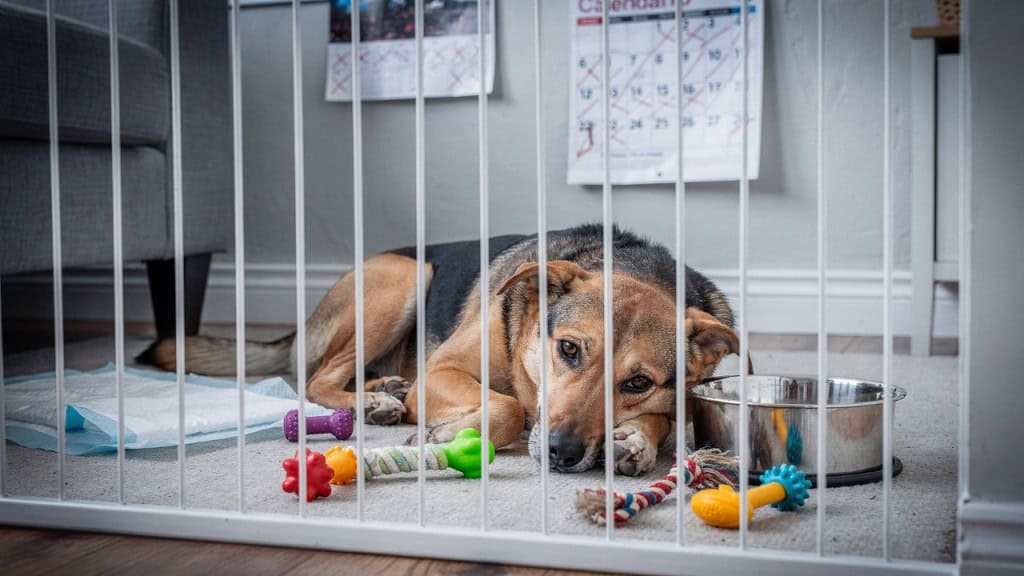 Por quanto tempo um cachorro pode ficar sozinho?