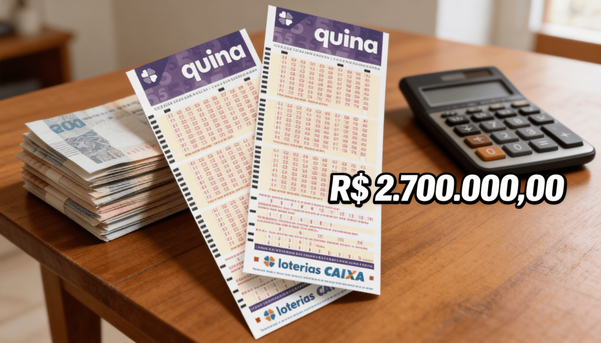 Quina acumulada: quanto rendem na poupança os 2,7 milhões de reais do ...