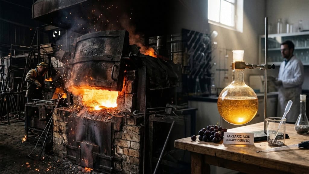 Foi descoberto um ácido presente nas uvas que pode ajudar a reciclar metais de baterias