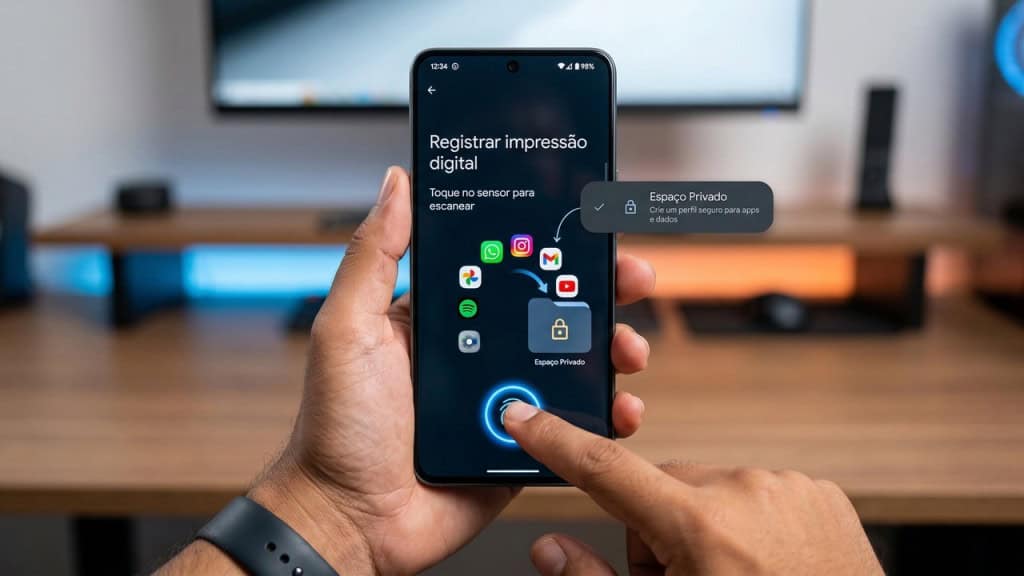 Atualização do Android cria modo avançado que esconde apps sensíveis e bloqueia rastreamento invisível