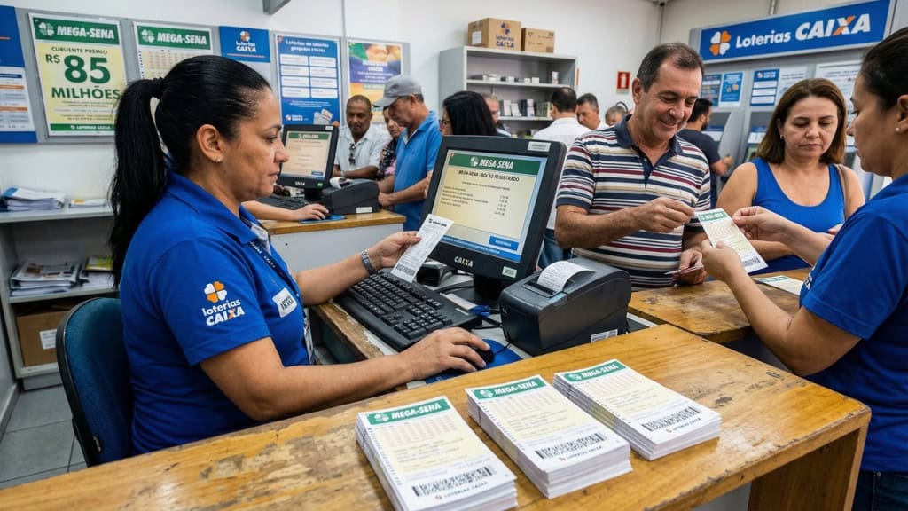 Mega-Sena já premiou mais de uma pessoa com o mesmo bilhete