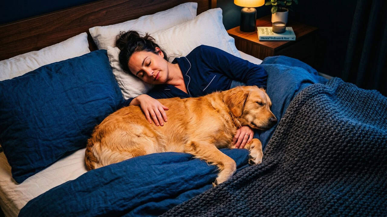 Dormir com seu cachorro desencadeia processos inesperados