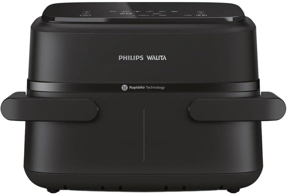 Airfryer Philips Walita em oferta: dois cestos para fazer o prato principal e o acompanhamento juntos
