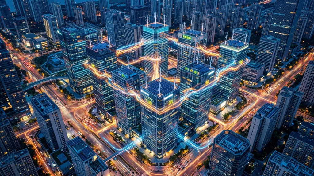 Esses prédios podem guardar energia solar para a cidade inteira