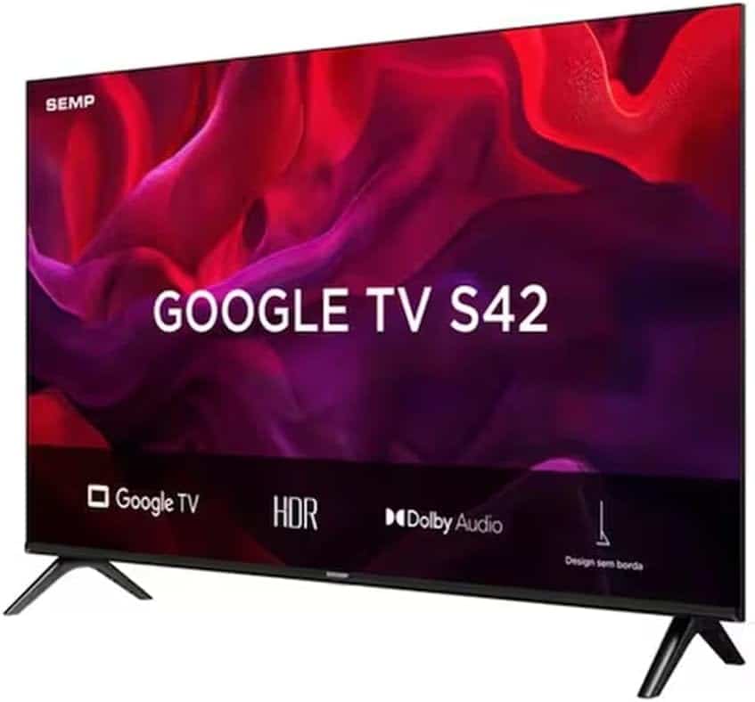 TV de 32 polegadas em oferta: modelo tem acesso aos principais streamings da atualidade
