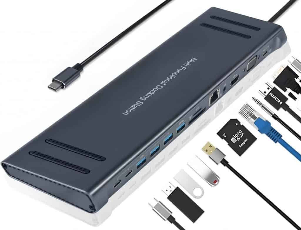 Adaptador com 13 entradas em oferta: conecte tudo o que você precisa em uma única porta