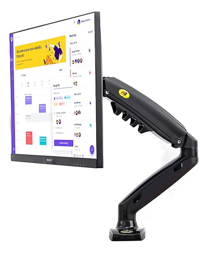 Mais flexibilidade no home office: suportes articulados para monitor em oferta Se você passa muitas horas no computador, investir em um suporte articulado para monitor pode fazer uma grande diferença na sua rotina. Esse tipo de acessório melhora a postura, reduz dores no pescoço e ainda ajuda a organizar melhor o espaço da mesa. Mais flexibilidade no home office: suportes articulados para monitor em oferta