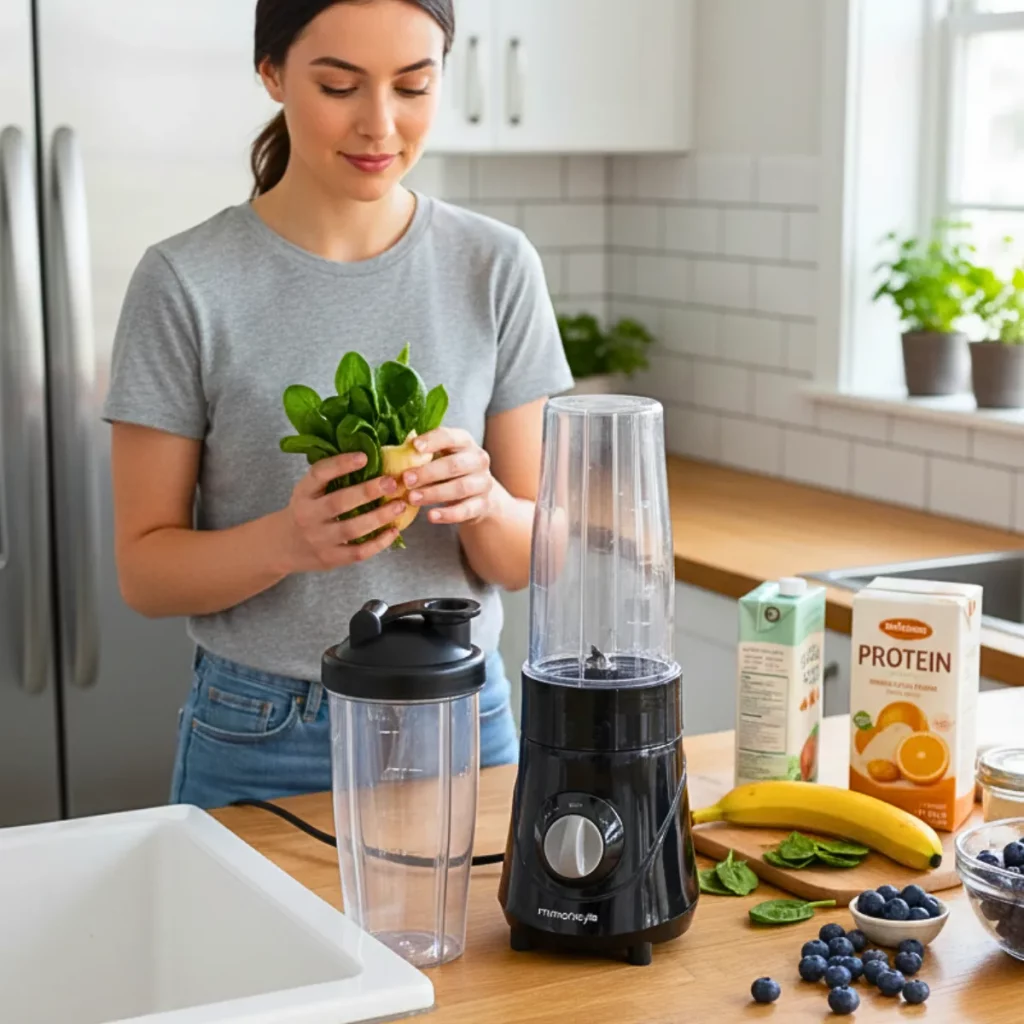 Liquidificador Mimo Style 300W em oferta: capacidade de 750ml para sucos e vitaminas