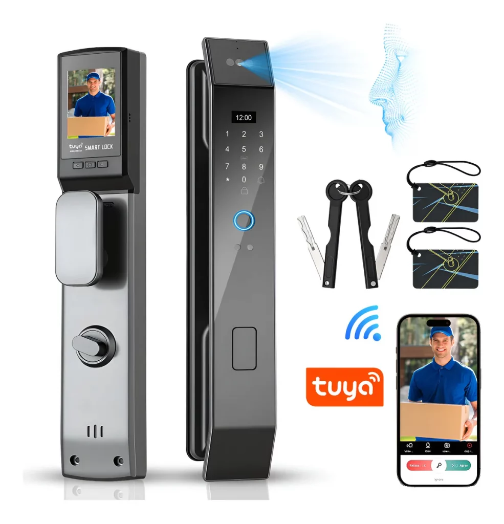 Aumente a sua segurança: fechaduras inteligentes em oferta A busca por mais segurança e praticidade dentro de casa tem levado cada vez mais pessoas a investir em fechaduras digitais. Esses dispositivos eliminam a necessidade de chaves físicas e oferecem recursos modernos como biometria, senha, acesso remoto e até reconhecimento facial. Aumente a sua segurança: fechaduras inteligentes em oferta