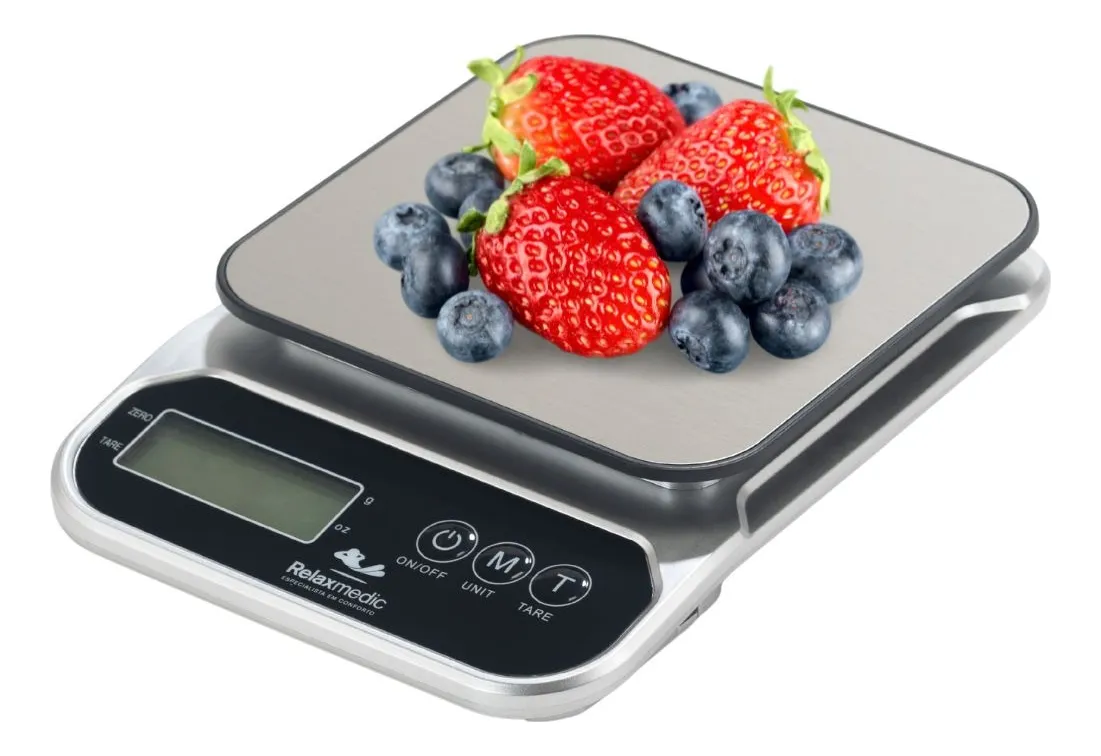 Balança digital Relaxmedic: para quem precisa de medidas exatas no preparo de pratos em oferta