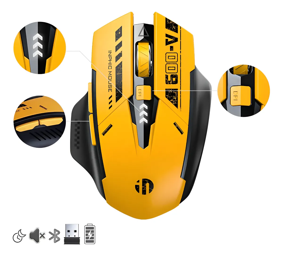 Melhore seu desempenho em jogos: confira mouses gamer em oferta Quem joga sabe a diferença que um bom mouse faz, principalmente em partidas online. E, para ajudar os gamers de plantão, o Olhar Digital selecionou 3 modelos de mouses sem fio que estão em oferta no Mercado Livre. Confira e aproveite os descontos: Mouse Sem Fio Bluetooth Recarregável