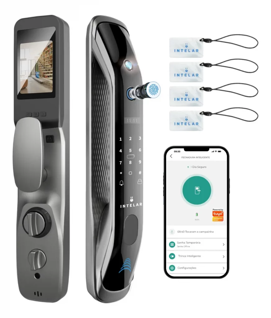Aumente a sua segurança: fechaduras inteligentes em oferta A busca por mais segurança e praticidade dentro de casa tem levado cada vez mais pessoas a investir em fechaduras digitais. Esses dispositivos eliminam a necessidade de chaves físicas e oferecem recursos modernos como biometria, senha, acesso remoto e até reconhecimento facial. Aumente a sua segurança: fechaduras inteligentes em oferta