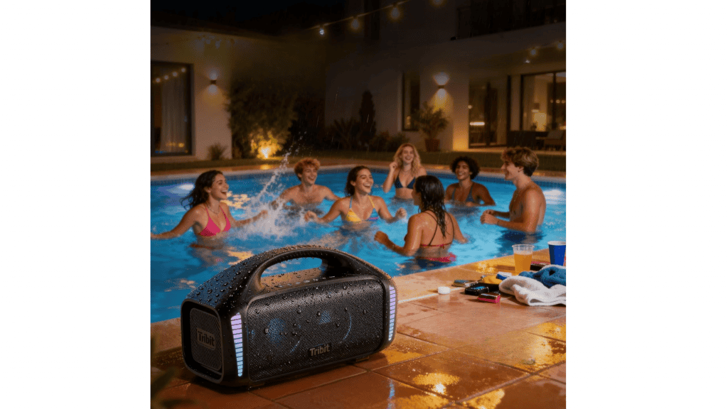 Para animar qualquer festa: caixa de som potente em oferta