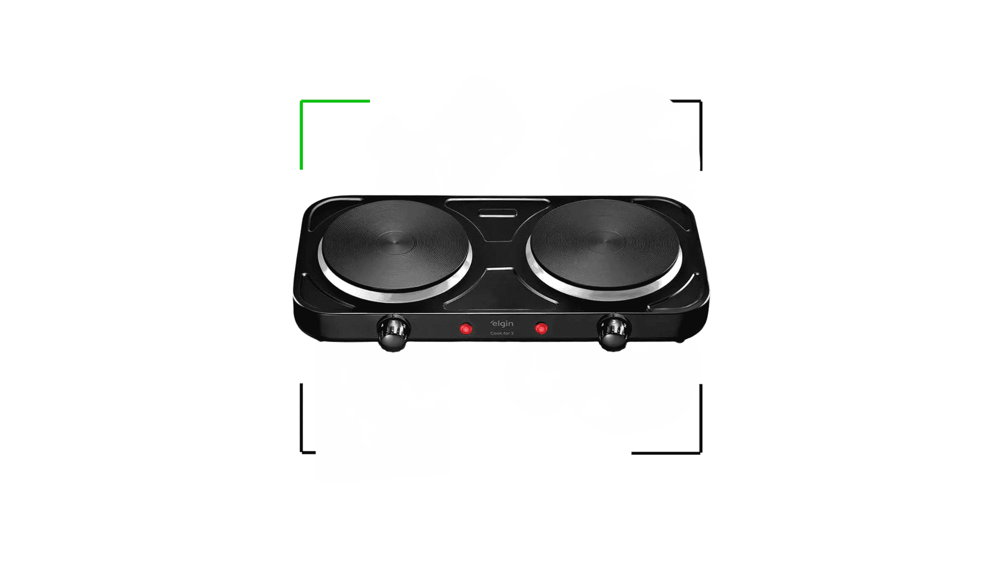 Cooktop Elgin 2 bocas em oferta: opção elétrica de 2000W para cozinhar em qualquer lugar