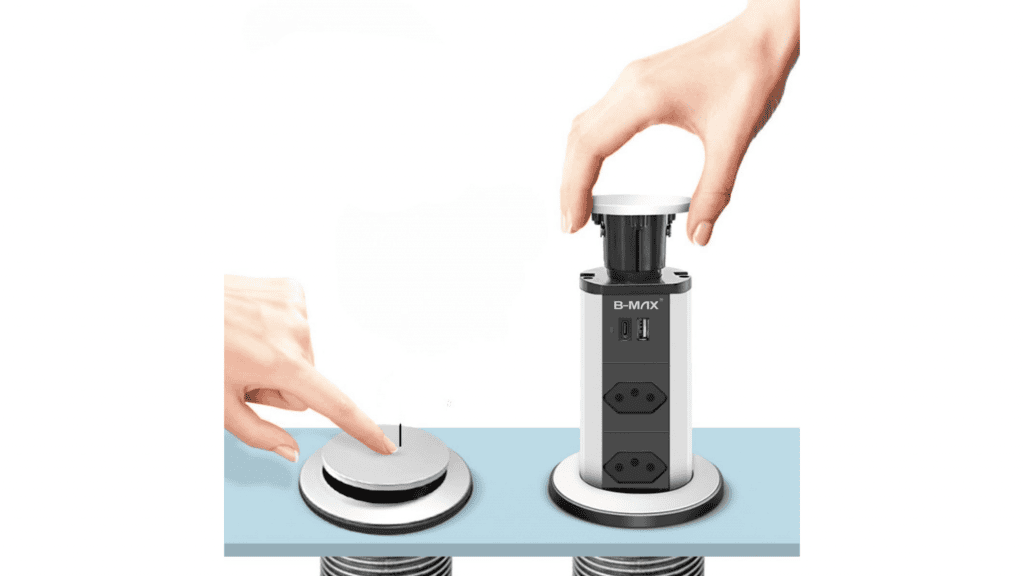 Carregue tudo ao mesmo tempo: torre de tomadas e portas USB em oferta