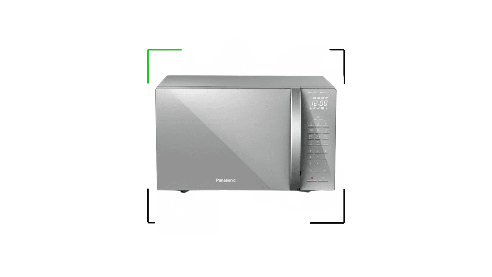 Micro-ondas Panasonic em oferta: modelo em inox com 34 litros