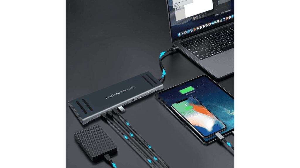 Adaptador com 13 entradas em oferta: conecte tudo o que você precisa em uma única porta