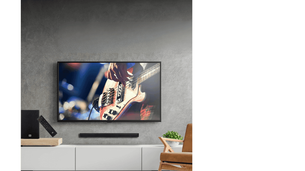 Soundbar JBL Cinema SB180: som de cinema para a sua TV em oferta