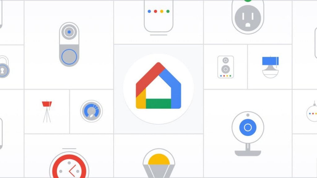 Ilustração sobre Google Home