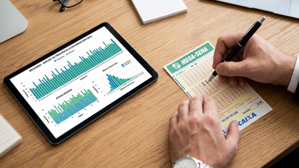 Os números que mais saíram na história da Mega Sena e o que isso significa para o próximo jogo