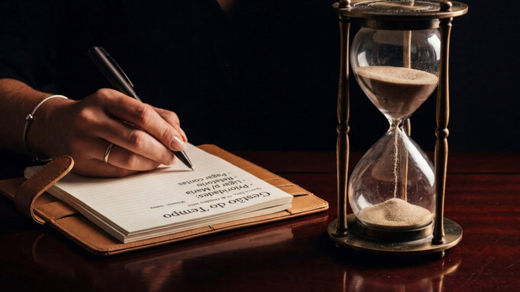 Sêneca, filósofo romano: “Não é que temos pouco tempo, mas desperdiçamos muito.”