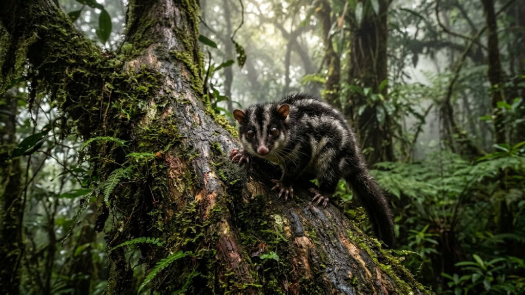 Descoberta surpreendente: Um marsupial 