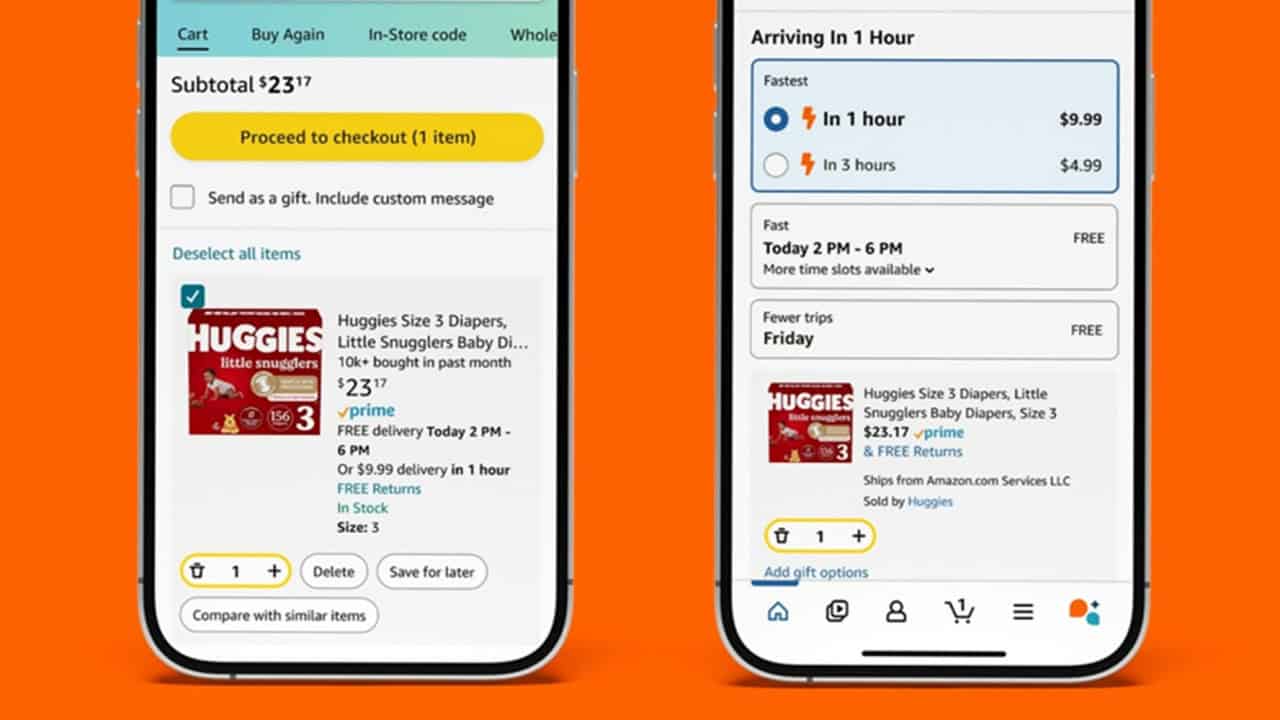 Amazon estreia entregas em 1 e 3 horas nos EUA - Olhar Digital