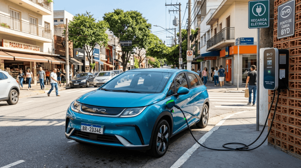 Esse carro elétrico começou a crescer mesmo com os modelos baratos dominando