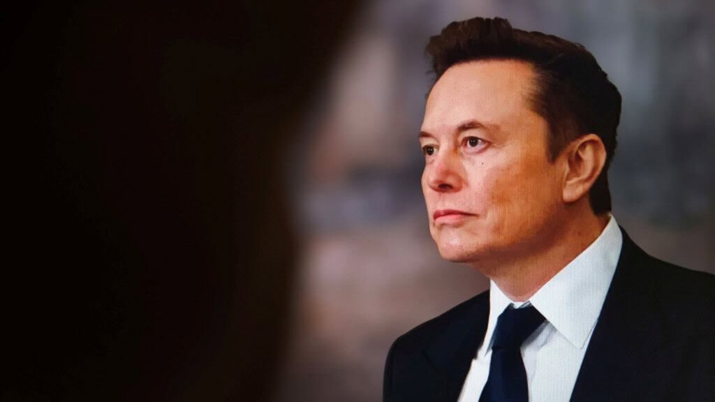 Elon Musk de perfil