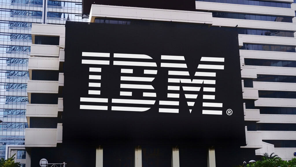 Fachada de um prédio da IBM