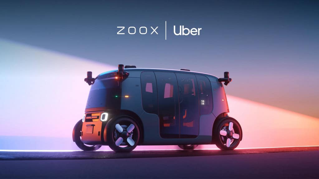 O caso lembra a trajetória da Zoox, que também enfrentou uma auditoria antes de iniciar seu serviço comercial. Imagem: Divulgação/Uber