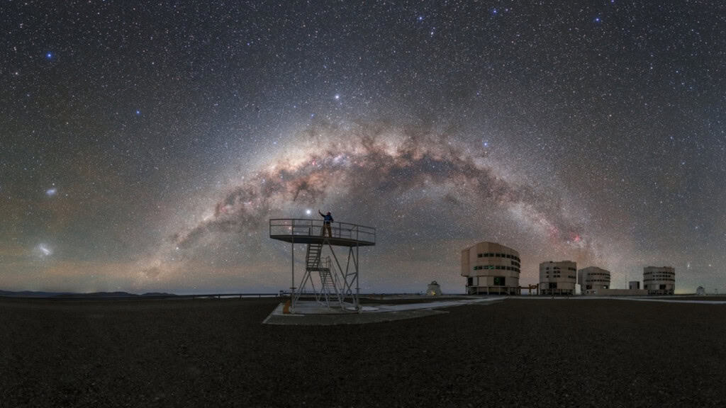 A cidade com o céu mais limpo do mundo onde é possível ver outra Galáxia a olho nu