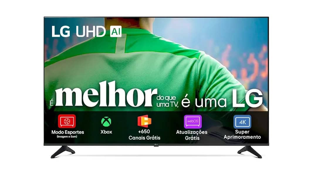 Smart TV LG UHD AI UA75 65 polegadas
