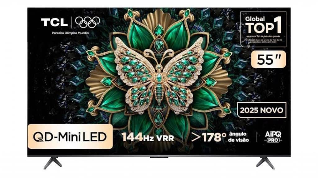 Smart TV TCL 55 polegadas