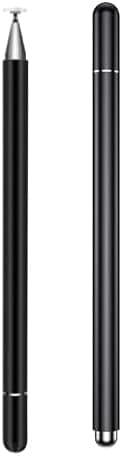 Caneta stylus capacitiva para telas touch (tablets, smartphones e notebooks) compatível com Apple, Samsung, Xiaomi, Motorola, etc (Preto)