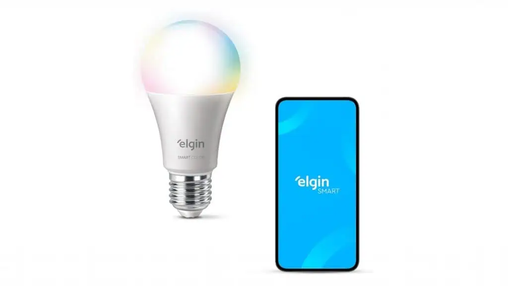Lâmpada Inteligente Smart Color Elgin