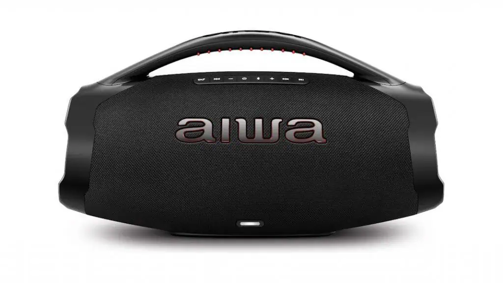 Caixa De Som Boombox Plus Aiwa BBS-01-B