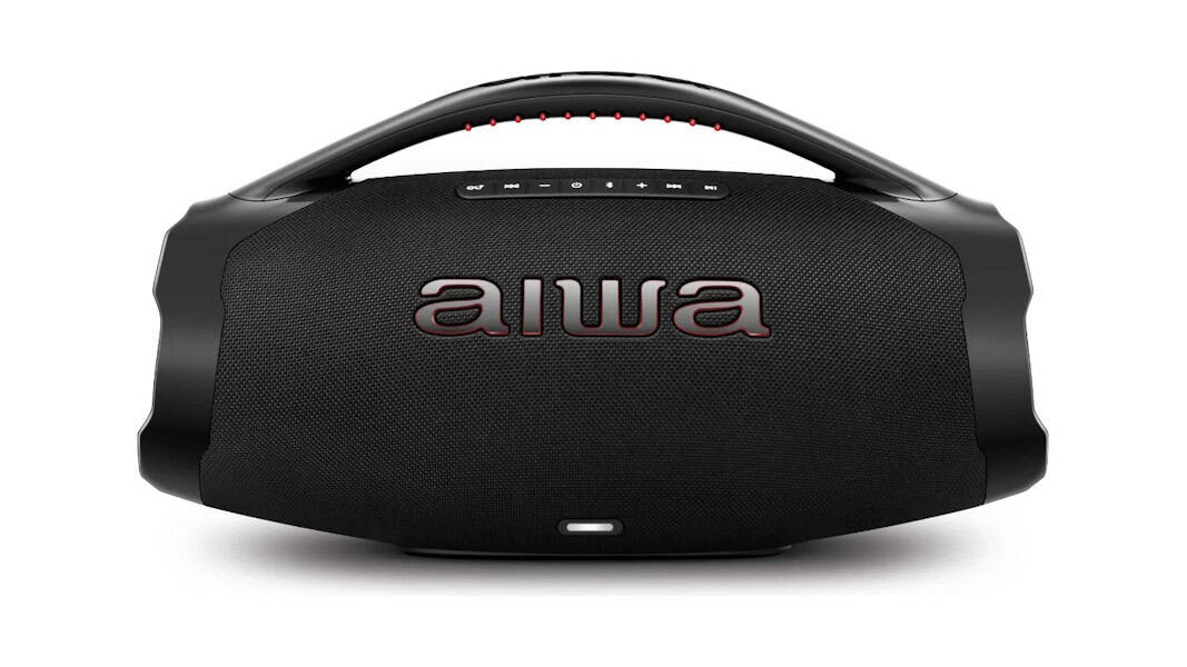 Caixa De Som Boombox Plus Aiwa BBS-01-B